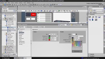 HMI programming tutorial TIA Portal - 4. Elements : Switch (Part 7/7)
