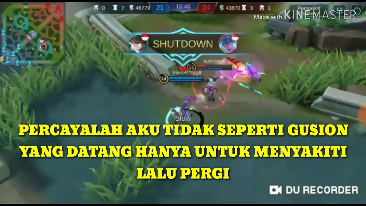 Story Wa Versi Mobile Legends Aku Tidak Seperti Gusionxd83dxde0f SAVAGE YouTube