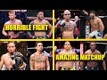 What is the best fight on ufc 300