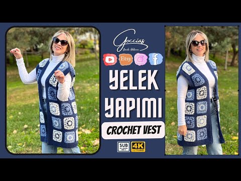 YELEK YAPIMI - CROCHET VEST