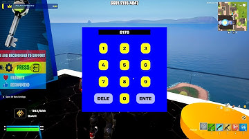 CODE SECRET KEYCARD 99 BOTS 2 - Fortnite