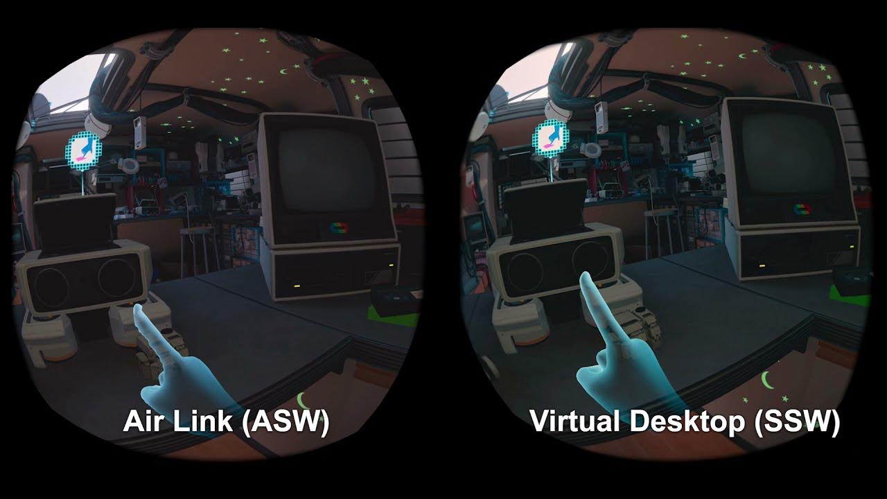 Vr лагает. Virtual desktop Oculus Quest 2. Airlink Oculus Quest 2. Oculus desktop. Virtual desktop Oculus games.