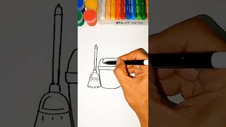 menggambar peralatan kebersihan mudah dan cepat #belajarmenggambar #menggambar menggambar peralatan kebersihan mudah dan cepat #belajarmenggambar #menggambar