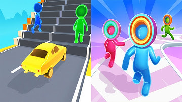 Shape shifting VS Layer Man 3D - All Level Gameplay Walkthrough Android iOS Ep15