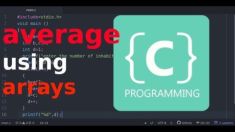 C Programming: Calculate Average Using Arrays