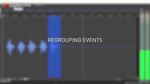 sound forge audio studio 15 tutorial 04 event ma int