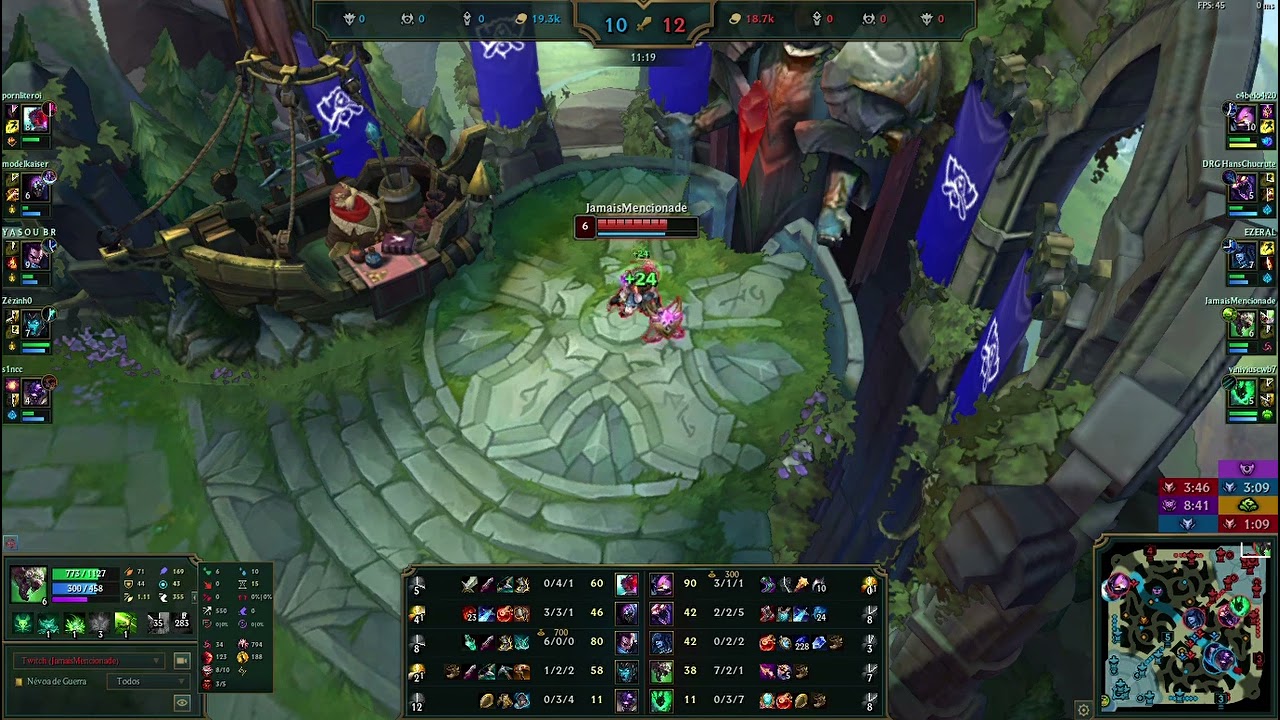 TWITCH FULL AP ADC X KALISTA - SOLO/DUO - CARREGANDO COM O STUART LITTLE! - League of Legends (LOL)