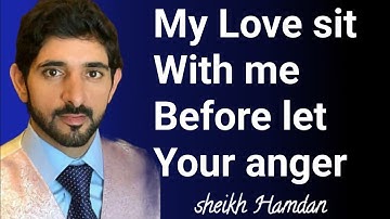My Love 💝 sit with me|fazza shaikh Hamdan|fazza New English translate poem|fazza king of Dubai 