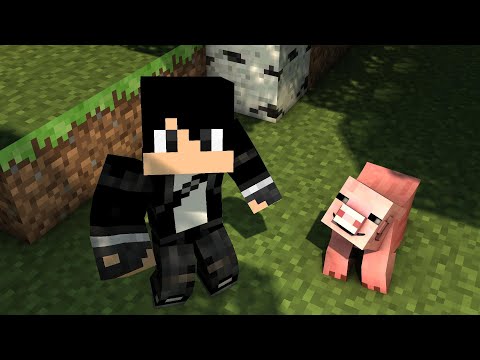 خلصت بناء بيت الشجره 🔥 (خنزير) - 4# AGBlock