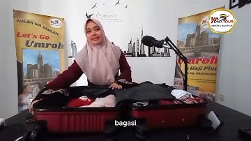 Tips Packing Persiapan Berangkat Umroh Jamaah Perempuan dari DNA Tour Travel