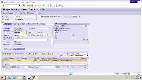 SAP MM IV Section A Overview of Invoice verification in Background ECC6/S4 Hana
