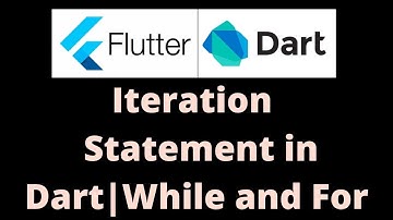 While and For loops used in Dart | Flutter |malayalam