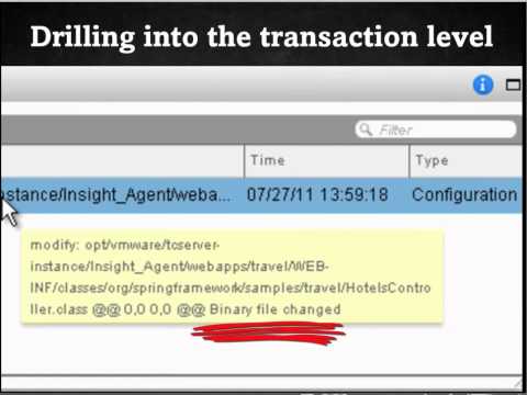 VMware vFabric AppInsight: Troubleshooting Application Performance Issues