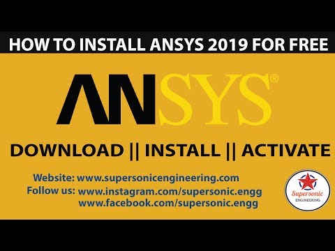How to install ANSYS for Free || Download || Install || Activate