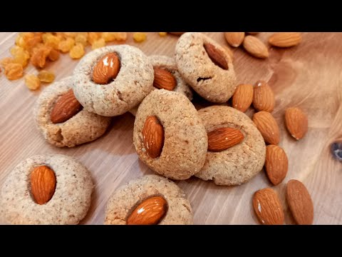 حلوى اللوز الصحية قطعة فيتامينات لمرضى السكري و الريجيم خالية من السكر ثلاث مكونات فقط 