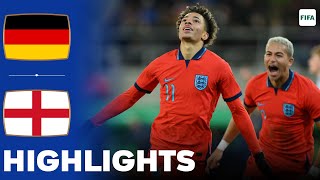 England vs Germany | What a Game | Highlights | U20 International Friendly 20-11-2023