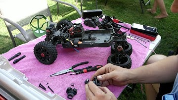 Arrma Typhon 3S Rear Diff Removal