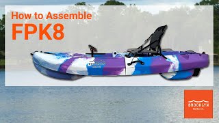 How to assemble your BKC FPK8 Foldable Pedal Kayak 