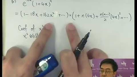 Herman Yeung - DSE Maths (M1) PP 2019/Q6 (Binomial Theorem)