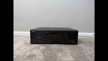 How to Factory Reset Onkyo HT-R500 5.1 Home Theater Surround Receiver