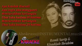 Insan mulia _Ramli sarip& khadijah ibrahim)karaoke(Zam@khaty)