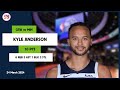 Kyle anderson 10 pts 6 reb 5 ast 1 blk 2 stl vs gsw  20232024 min  player full highlights