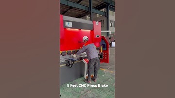 8 Feet CNC Press Brake #pressbrake #pressbrakemachine #steelfabrication #fabrication