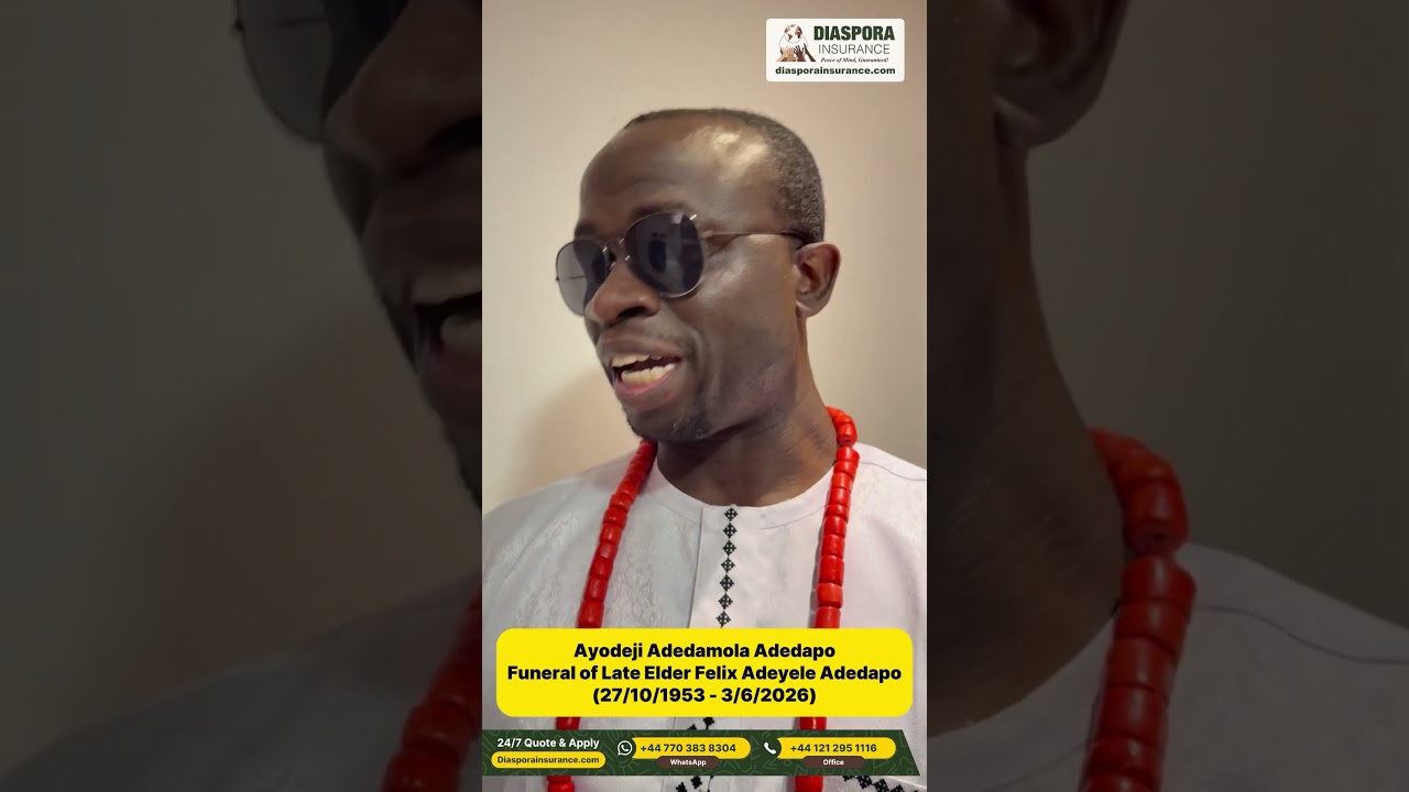 Testimonial: How Diaspora Insurance Settled Our Claim Within 24 Hours | Ayodeji Adedamola Adedapo