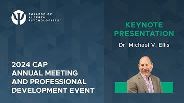 2024 CAP Annual Meeting and Professional Development Event - Keynote Presentation