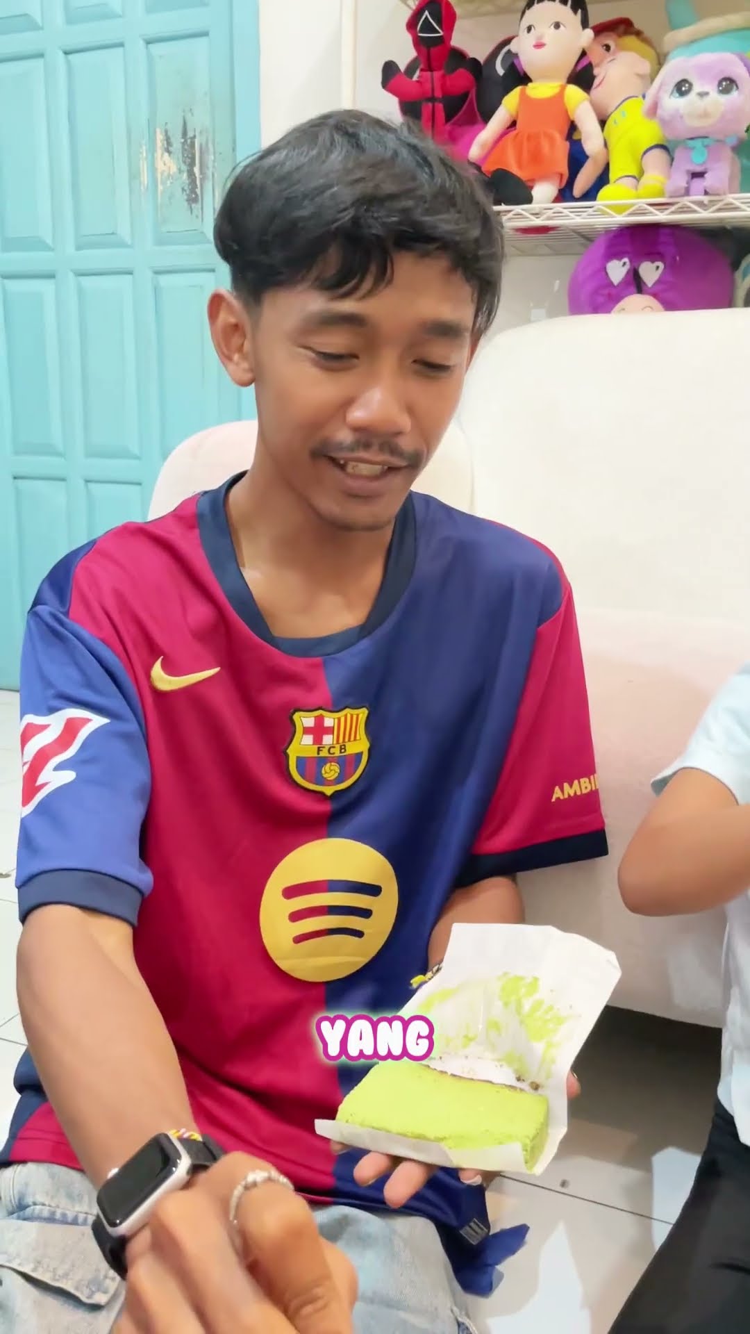 LEIKA MAKAN MAKANAN SEHAT, KALIAN JUGA YAH!! #leika #shorts