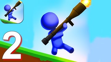 Bazooka Boy 3D - Gameplay Walkthrough Part 2 (Android, iOS)