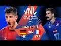 Germany vs. France - FIVB Volleyball Nations League - Men - Match Highlights, 29/05/2021