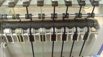 FLAT ROPE CIRCULAR KNITTING MACHINE