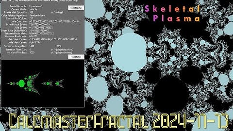 Calcmaster Fractal Animation 2024-11-13 Skeletal Plasma
