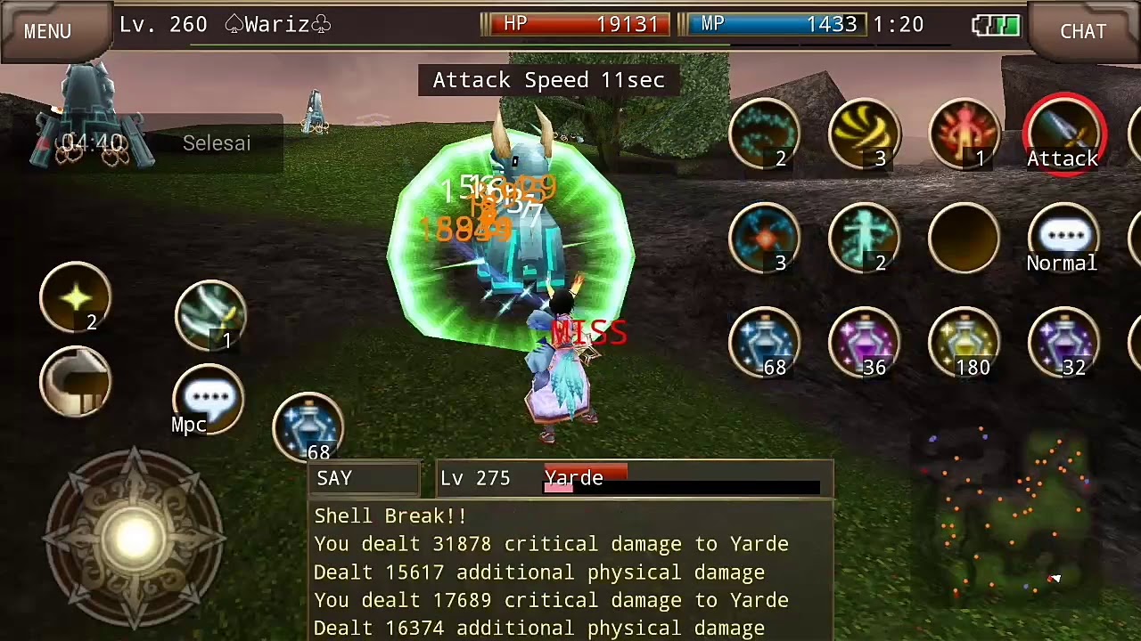 Iruna Online My Monk Level 260 Leveling at Yarde YouTube