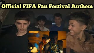 Reacting to Tukoh Taka - Official FIFA Fan Festival Anthem | Nicki Minaj, Maluma, & Myriam Fares