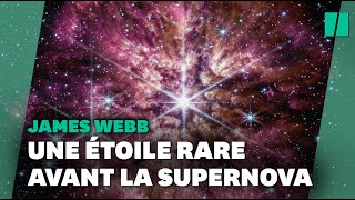 James Webb capture une étoile juste avant qu’elle ne devienne une supernova