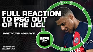 FULL REACTION: Mbappe \u0026 PSG OUT of Champions League, Dortmund to the Final | ESPN FC