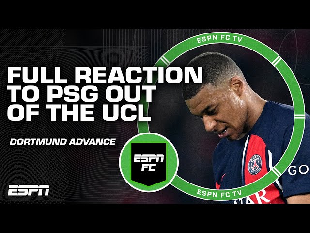 FULL REACTION: Mbappe & PSG OUT of Champions League, Dortmund to the Final | ESPN FC class=