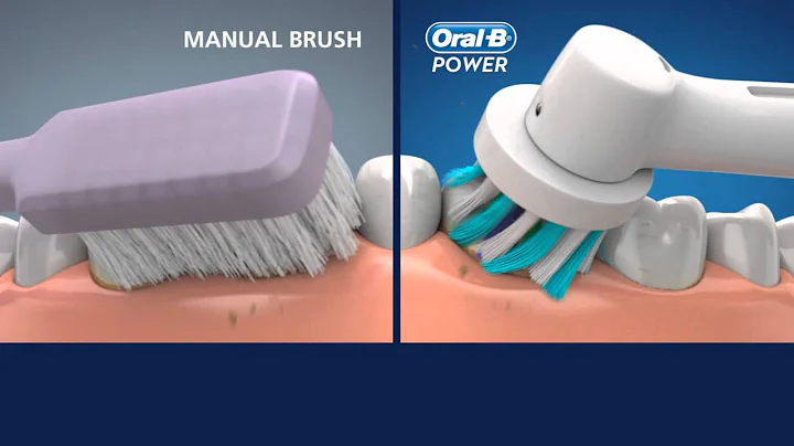 Oral-B CrossAction vs manual toothbrush