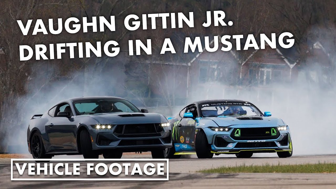 New 2024 Mustang Turned Into 1,300-Horsepower Formula Drift Car