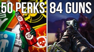 50 Perk GUN GAME on The SMALLEST Zombies Map (Black Ops 3)