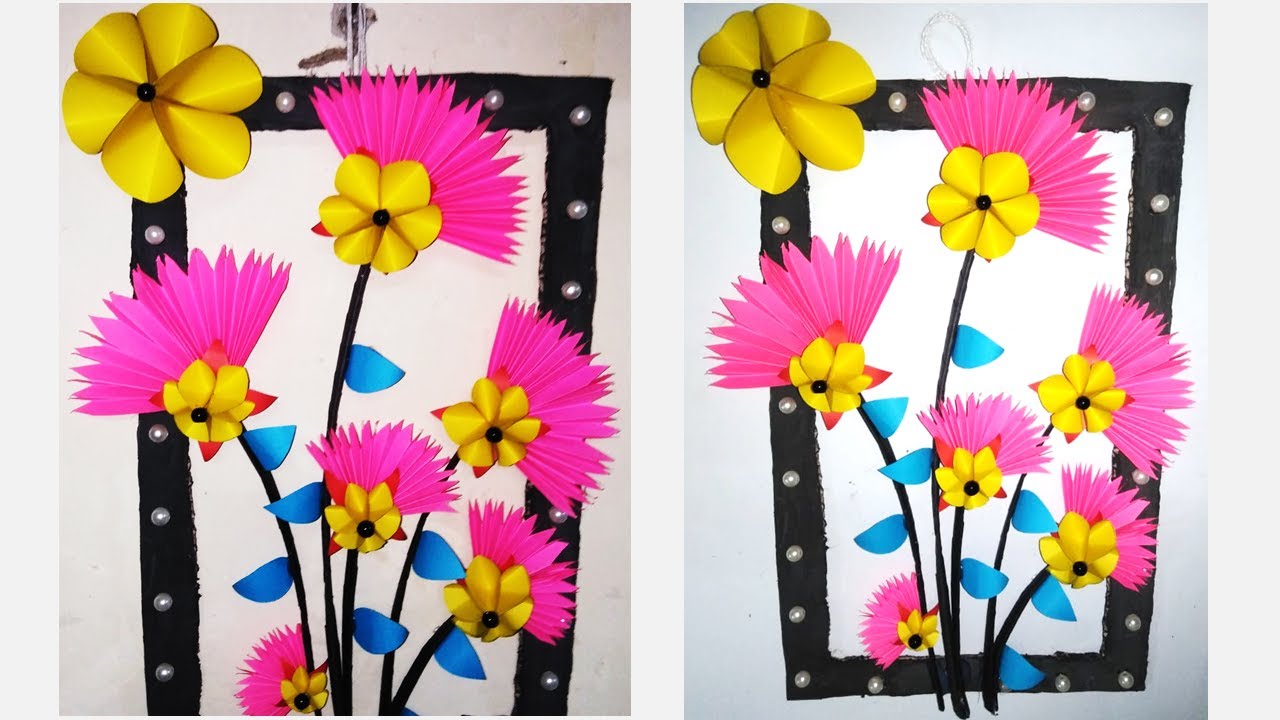 How to make unique wall hanging wall hanging craft idea Room
