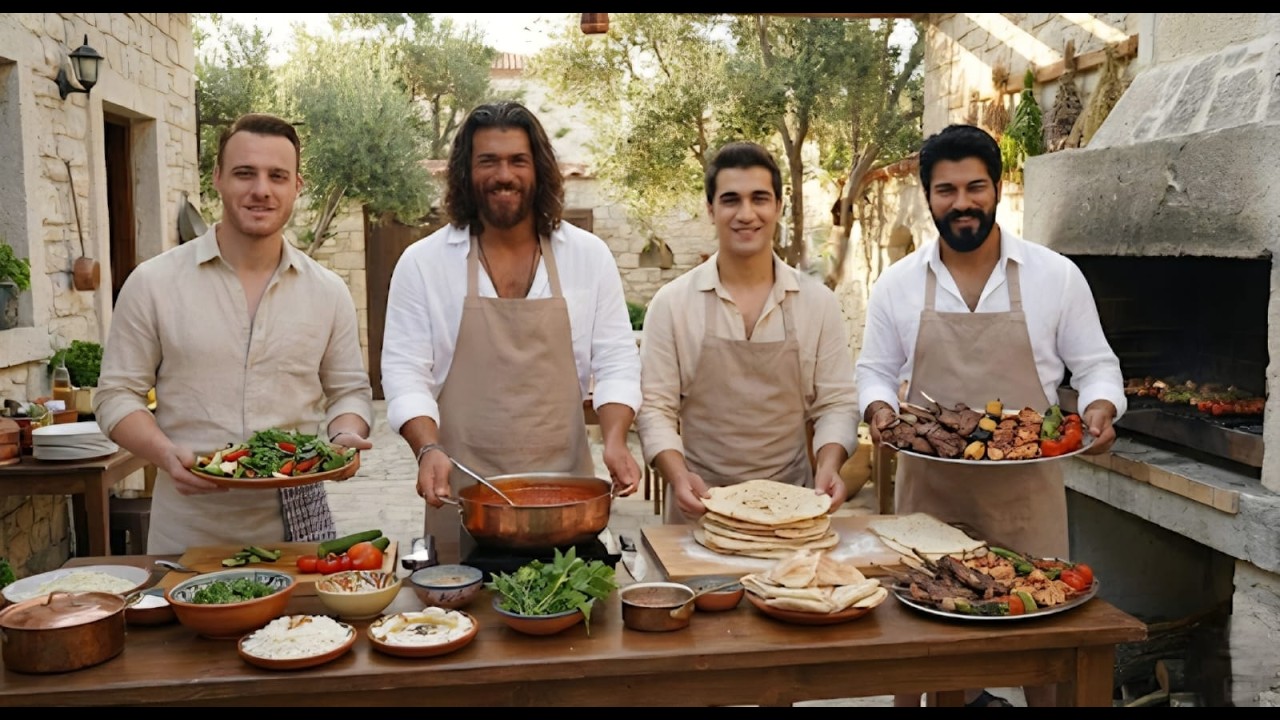 Can Yaman, Kerem Bürsin, Mert Ramazan Demir & Burak Özçivit – Vacation Together 