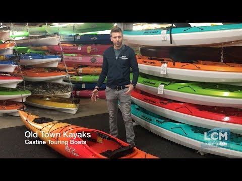 Old Town Castine Touring Kayaks - Castine 135, 140, and 145