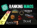 Chatgpt ranks the top ten mmos