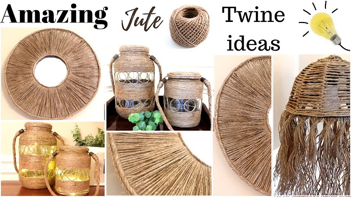 New Twine it up challenge July 2022/Jute crafts 