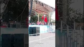 Выступление фольклорных коллективов из Монголии,Бурятии,Тувы в Калмыкии