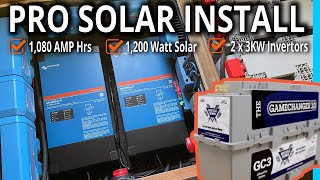 100% OFF GRID ⚡ 12,800 Watts of Lithium  RV Solar (KYD)