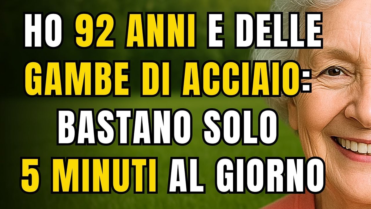 Gambe FORTI Dopo i 70 Anni: Fai Questo per 5 MINUTI al Giorno e ...